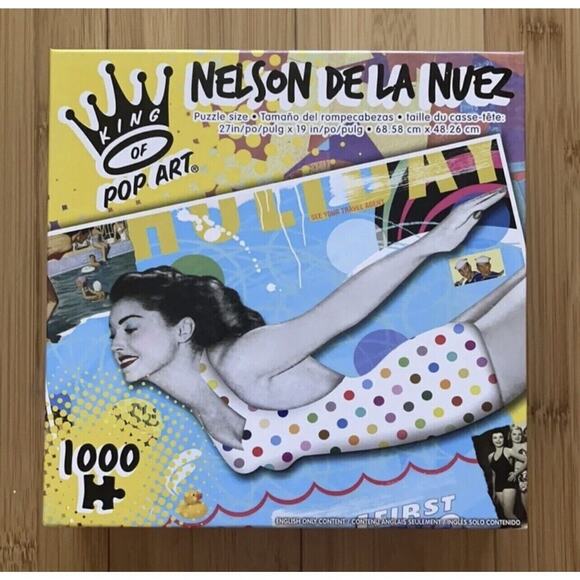 1000 Piece Jigsaw Puzzle Nelson De La Nuez Summer To Remember NEW - Picture 2 of 4
